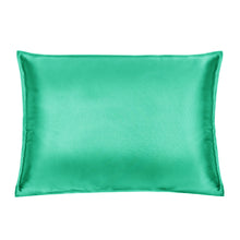 Ladda upp bild till gallerivisning, Sidenörngott 16 Momme i Färg Smaragd