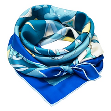 Ladda upp bild till gallerivisning, Sidensjal i Klassisk Färg 86x86cm