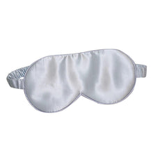 Ladda upp bild till gallerivisning, Sovmask i 100% Mullbärssilke Silvergrå