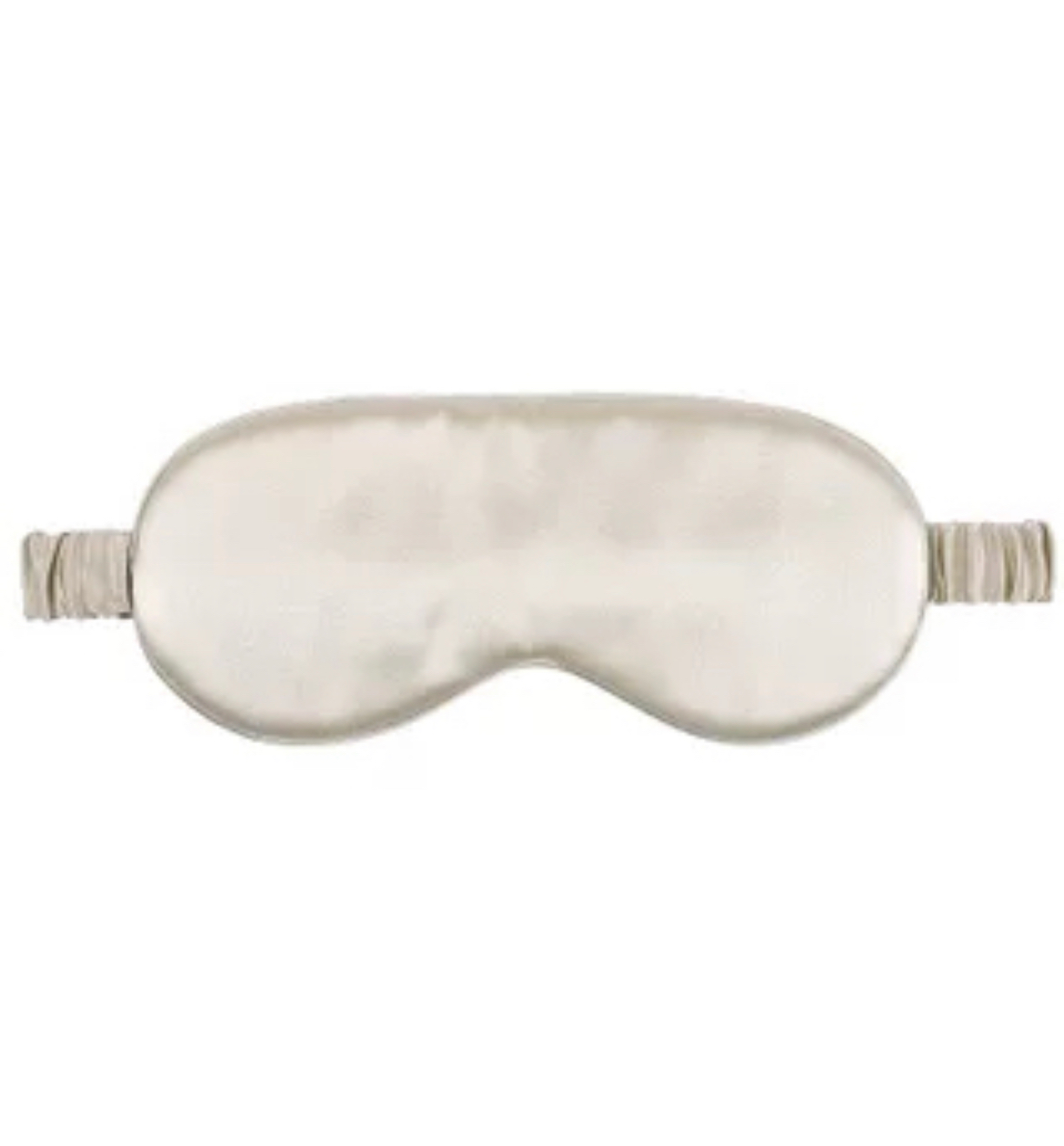 Sovmask i 100% Mullbärssilke Champagne